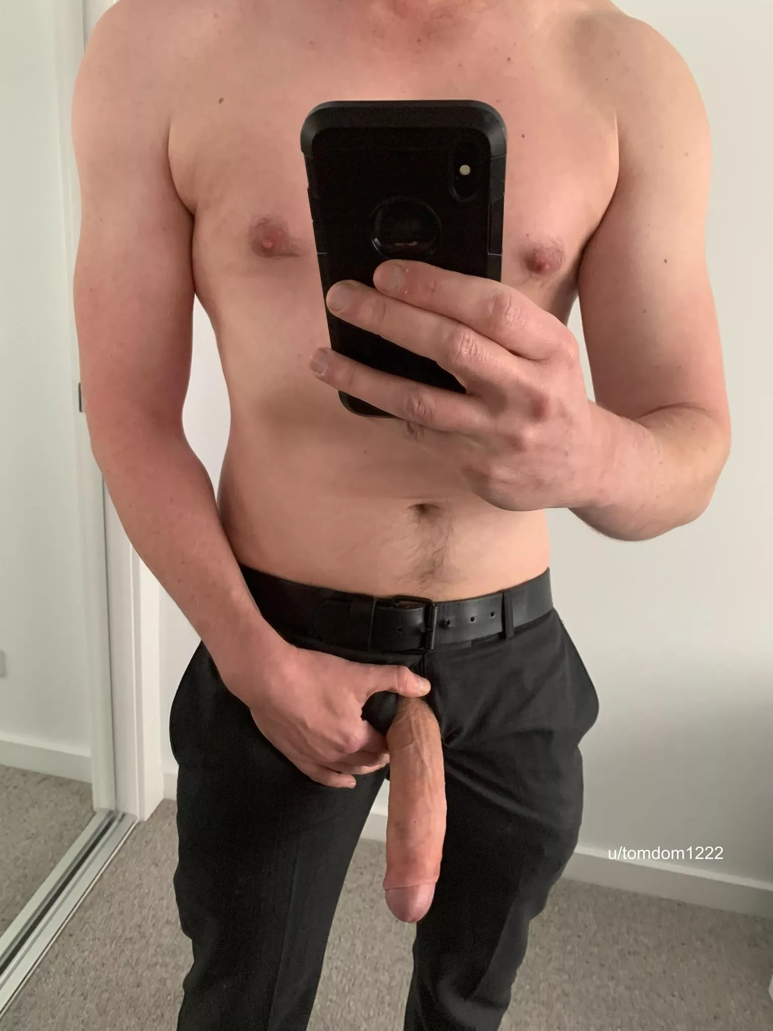 Don't make me take this belt off.