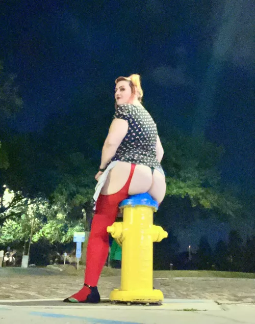 Ever been jealous of a fire hydrant before?