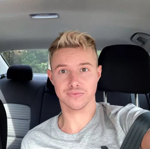 Felt cute so decided to post ✌️ ps parked not driving