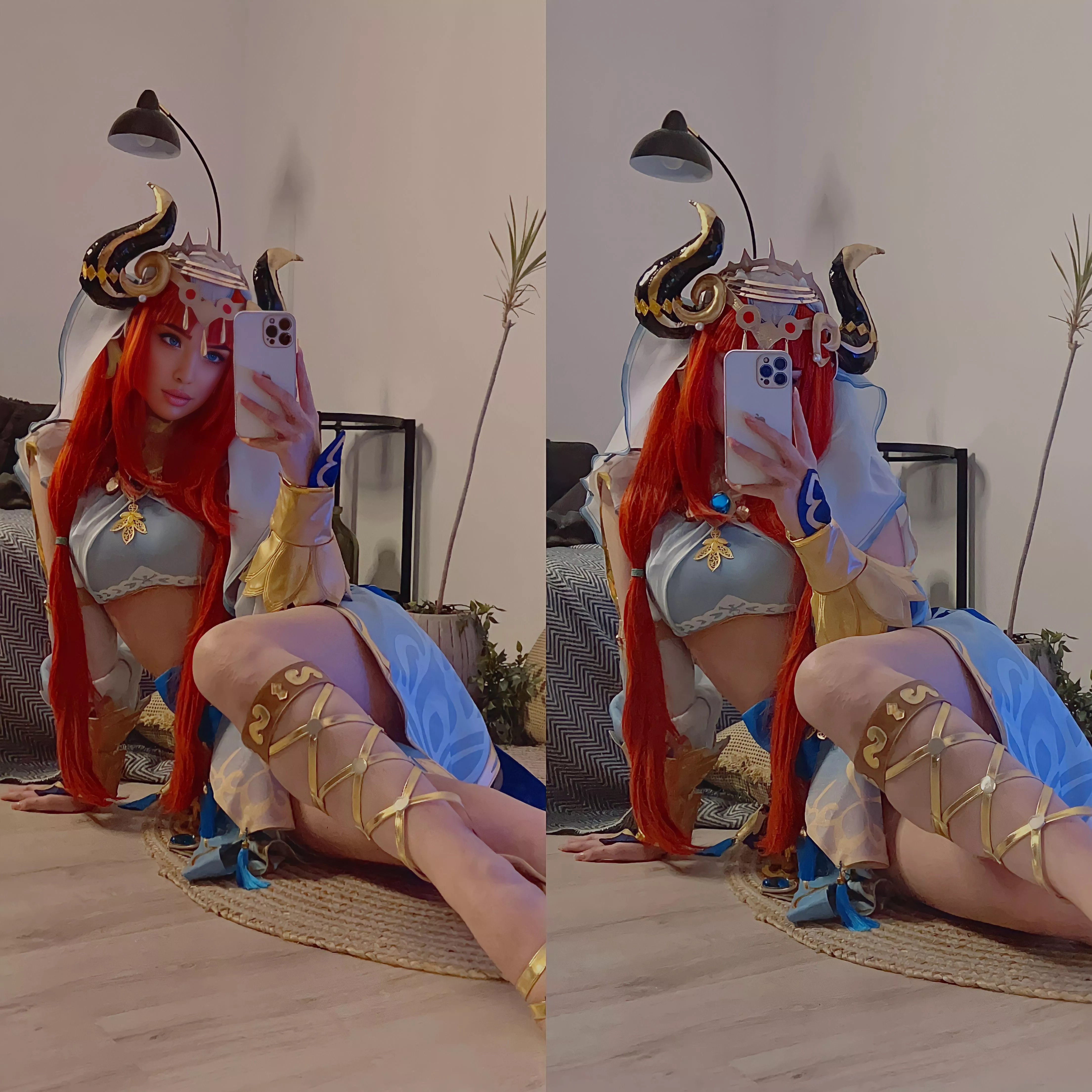 Happy birthday Nilou! Cosplay by @_sooyoungg