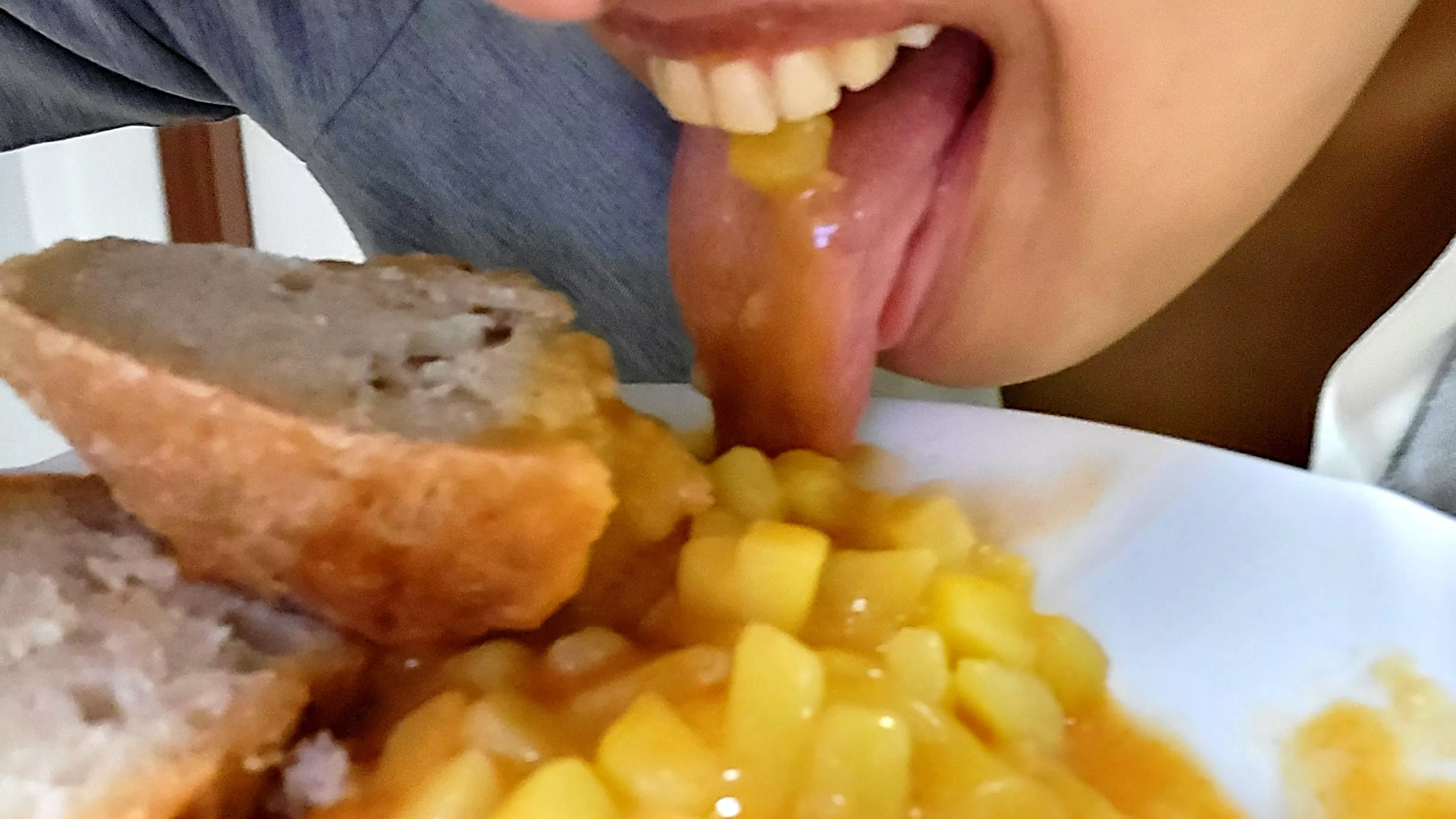 Hard day then relaxing at home