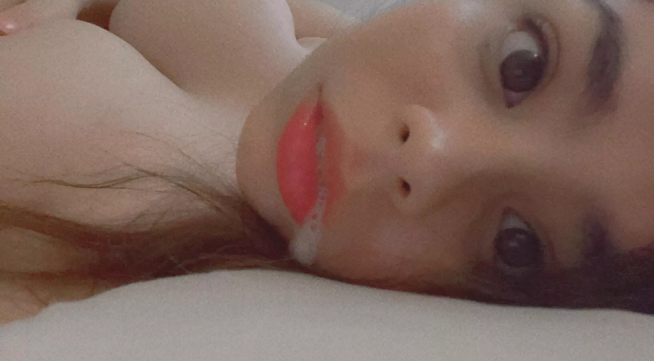 He cane in my mouth and said “smile for the camera, bitch”