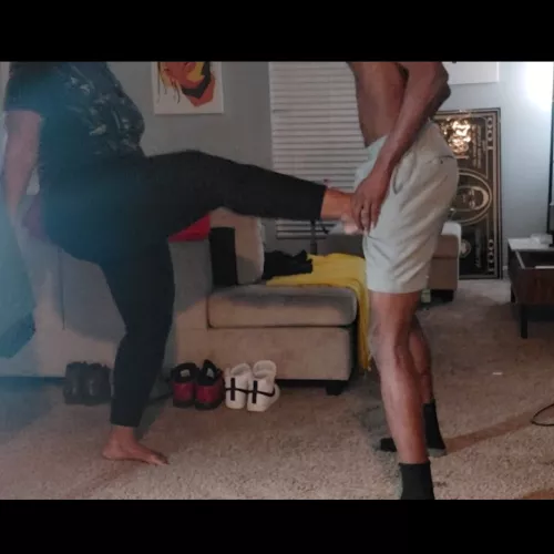 Her form is flawless!