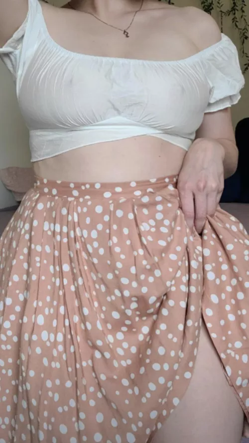 Hubby says this shirt is too revealing to wear out in public… 34 F