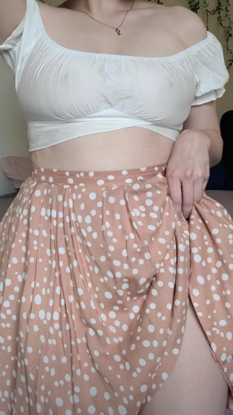 Hubby says this shirt is too revealing to wear out in public… 34 F