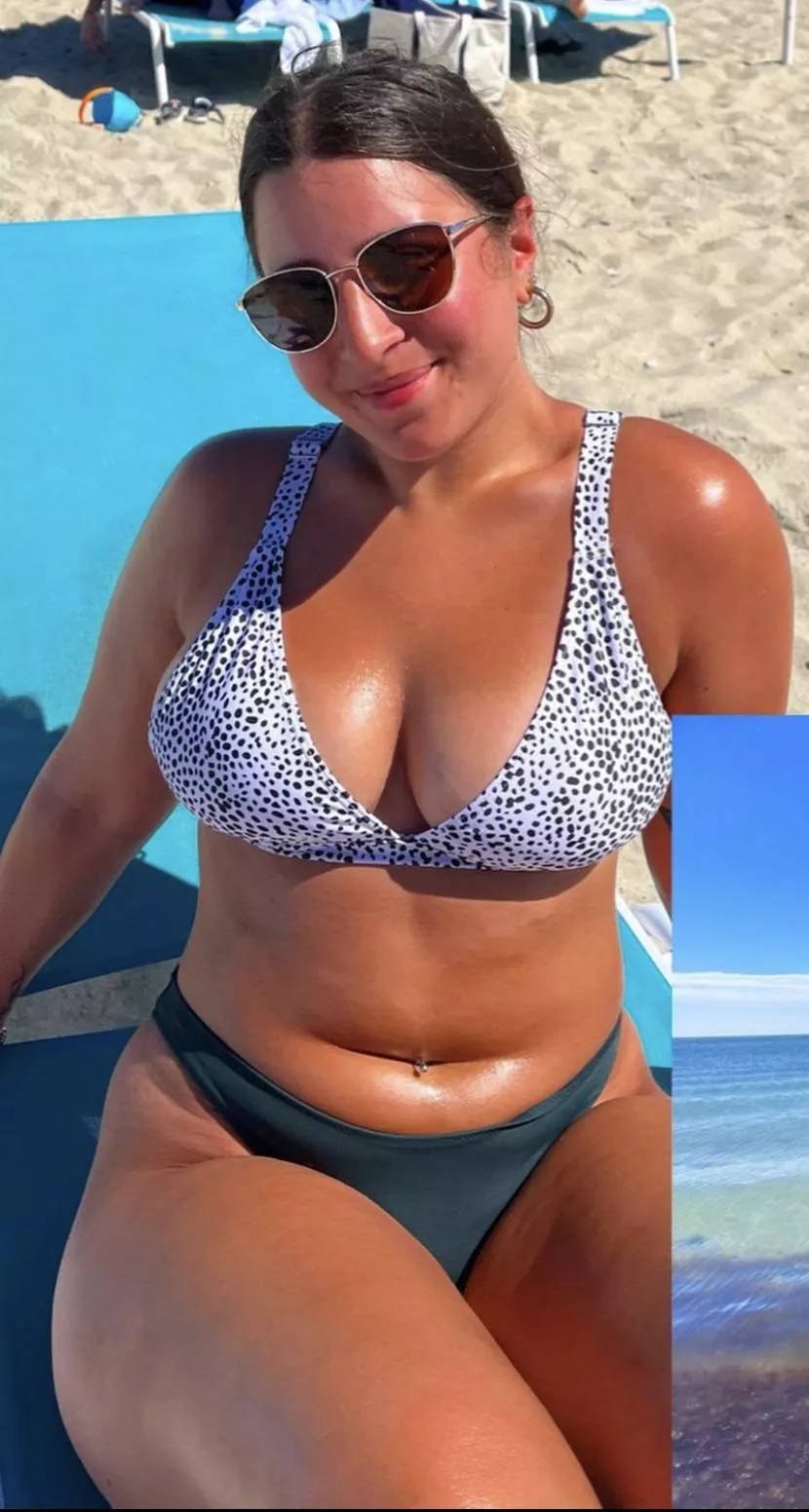 Huge bikini boobs