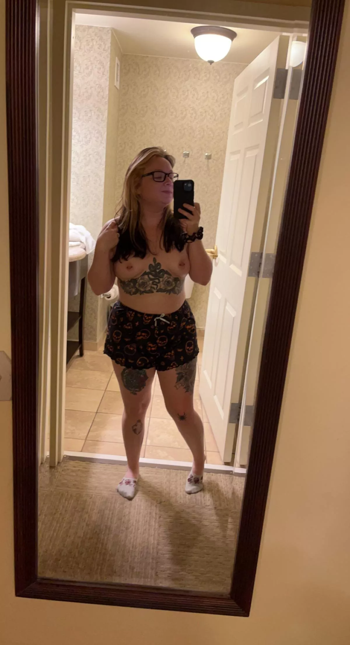 I always forget how short I am until I see myself in a full length mirror