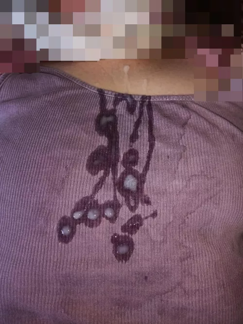 I [F54] love to wear my cum dump shirt to family events