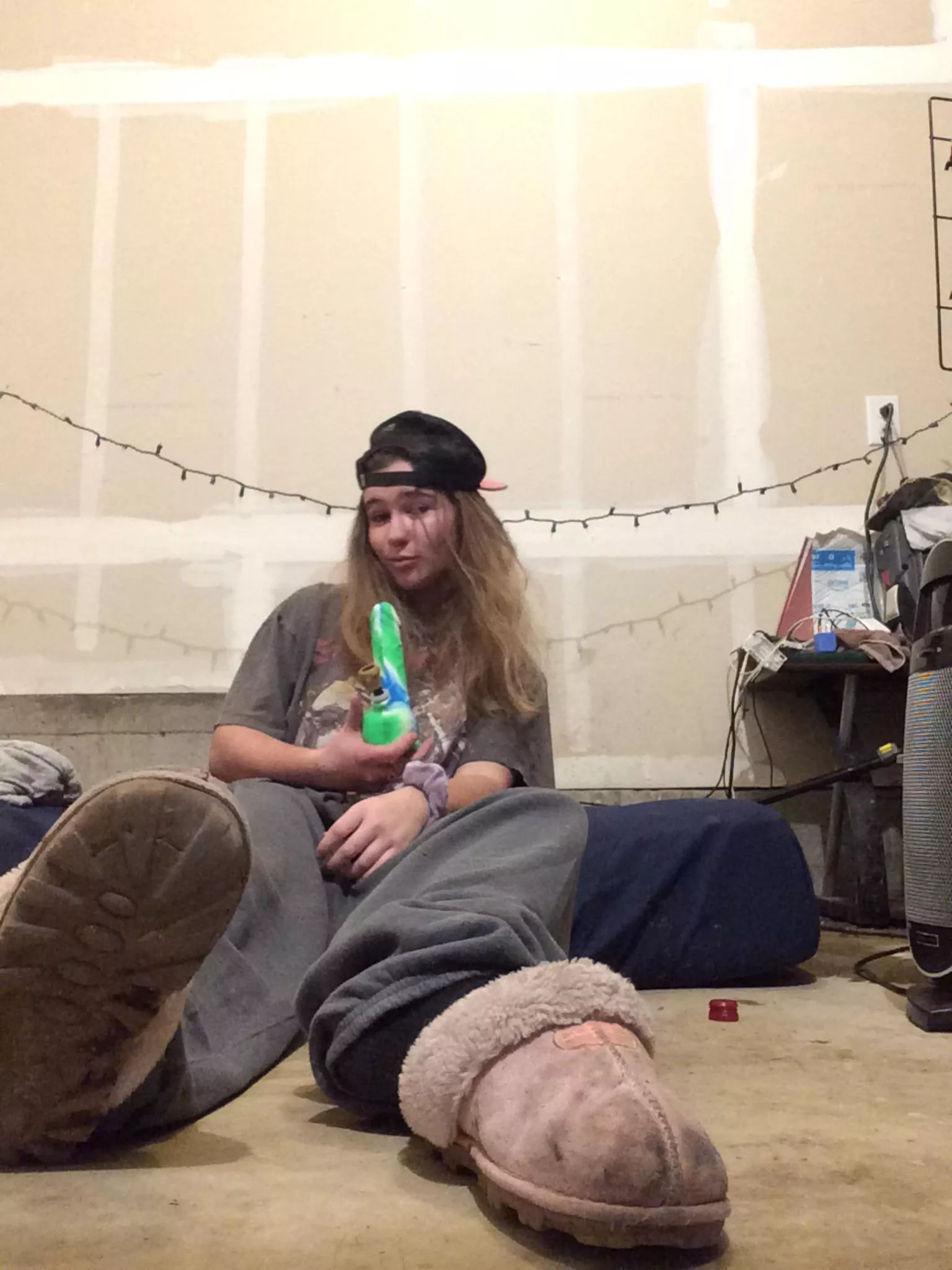 I rode this bong like I rode your grandpas cock...