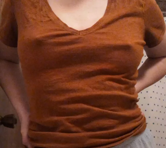 I think I look good in orange!