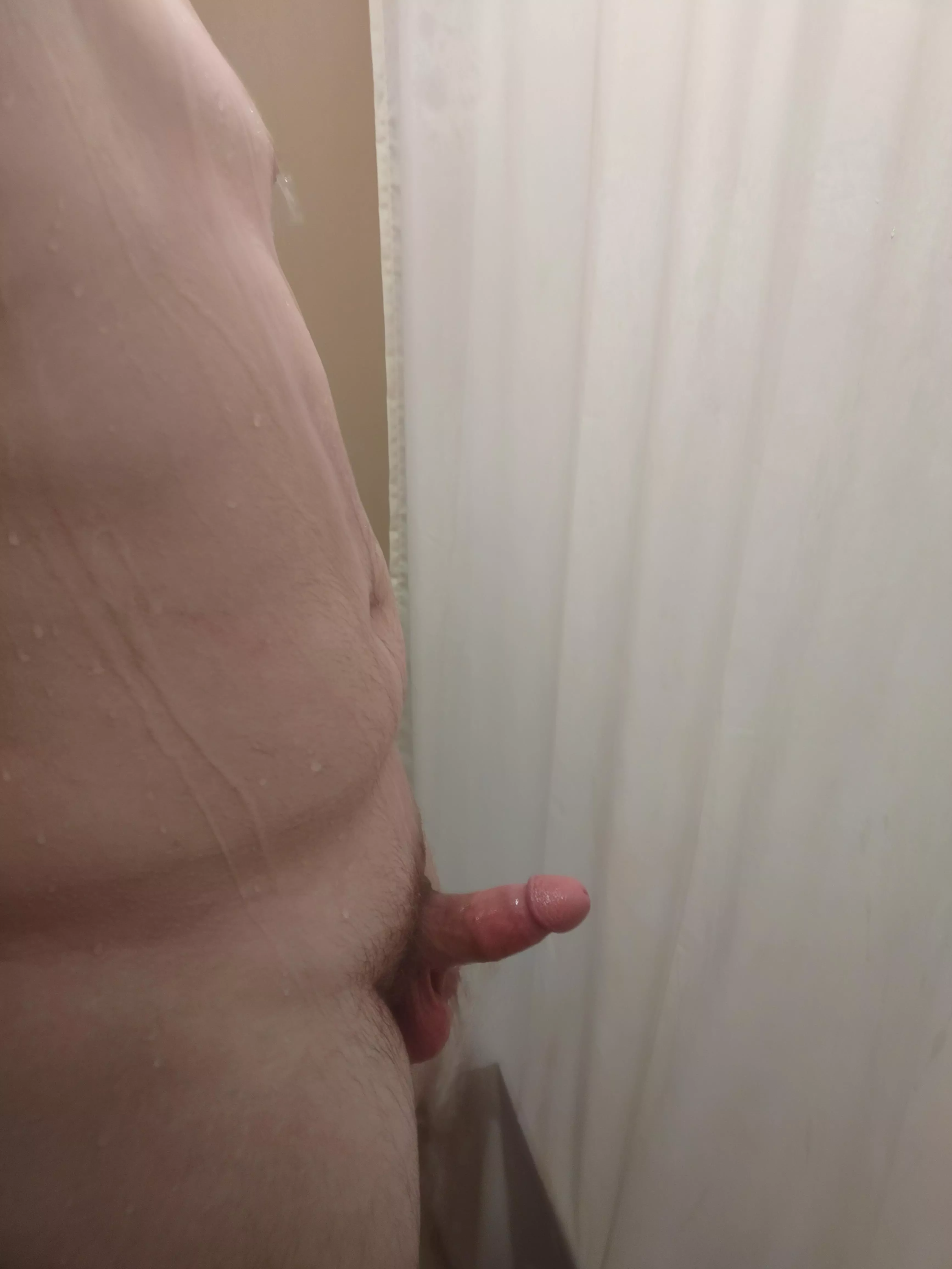 I'm always hard in the shower