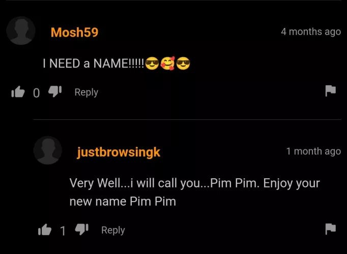 It was in the title...