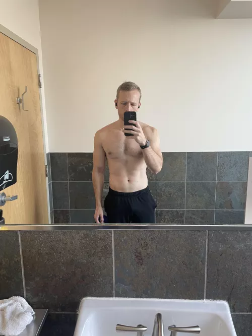 I’ve been working on fork put downs at the gym