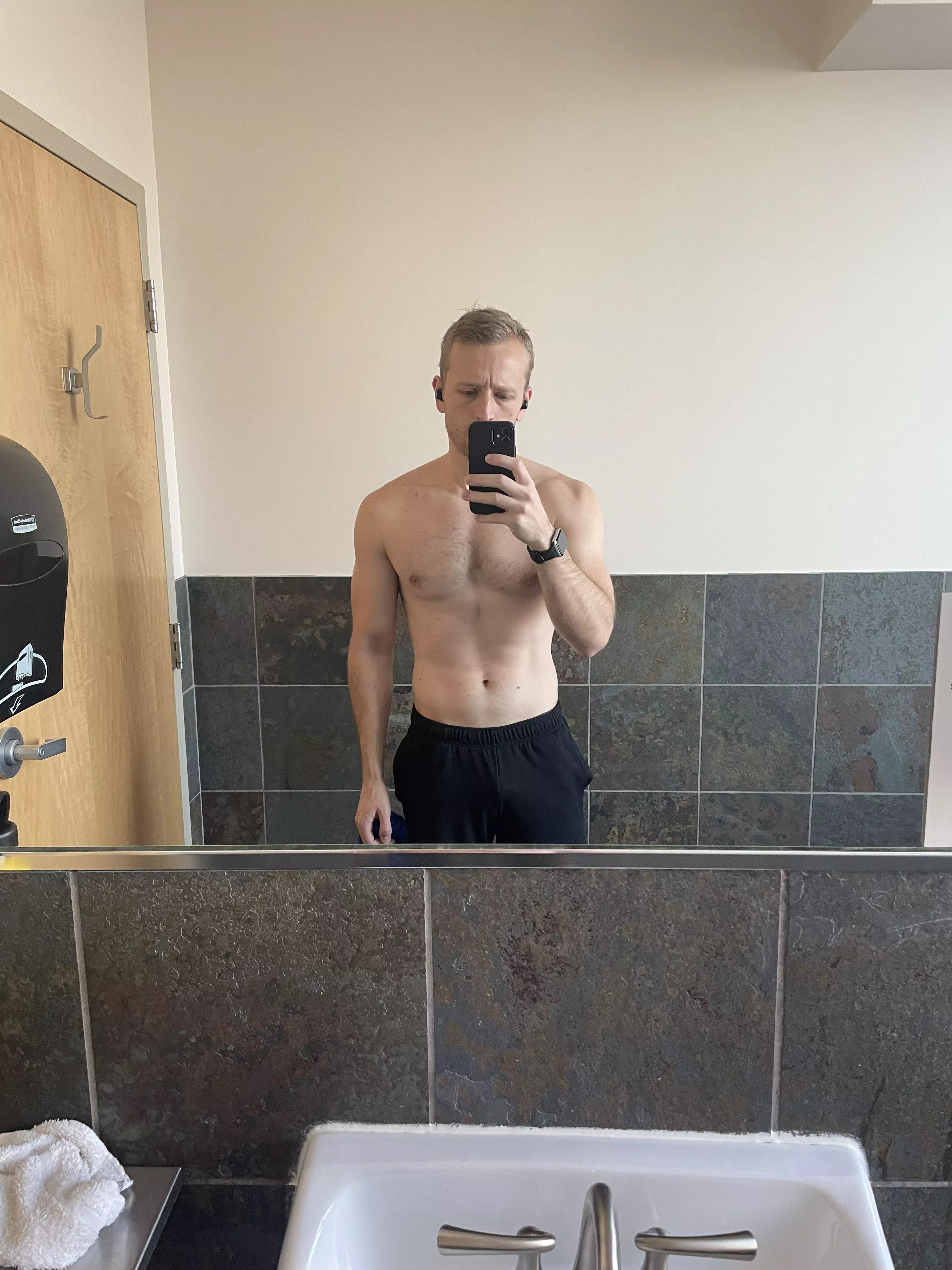 I’ve been working on fork put downs at the gym