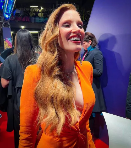Jessica Chastain is something else