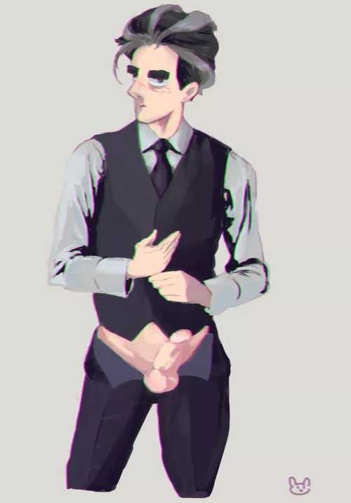 Larry, dick out (Pokemon Scarlet and Violet)