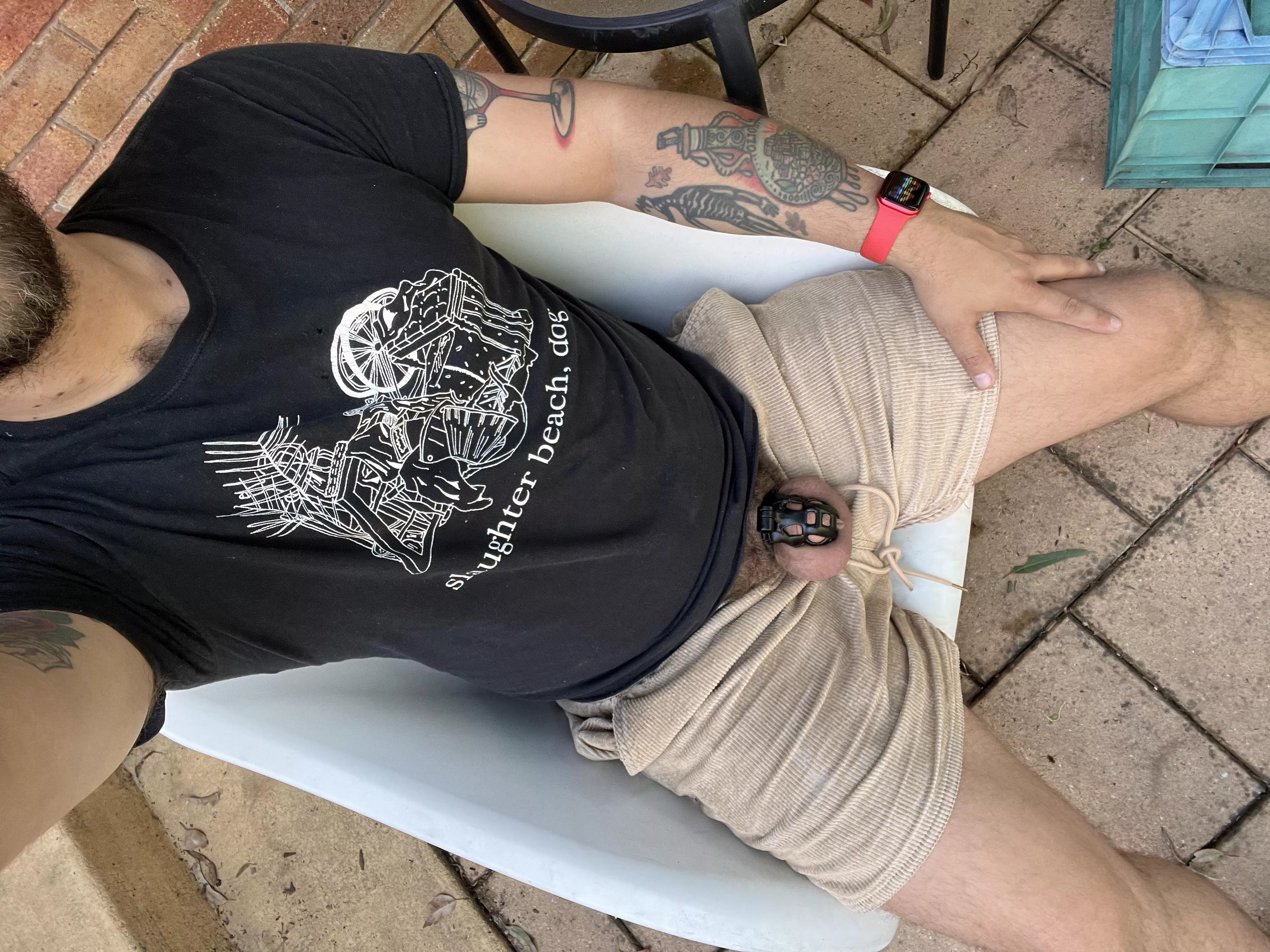 Locked up in the sunshine