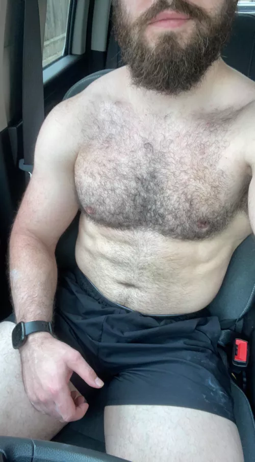 Lot of chalk and grip work today