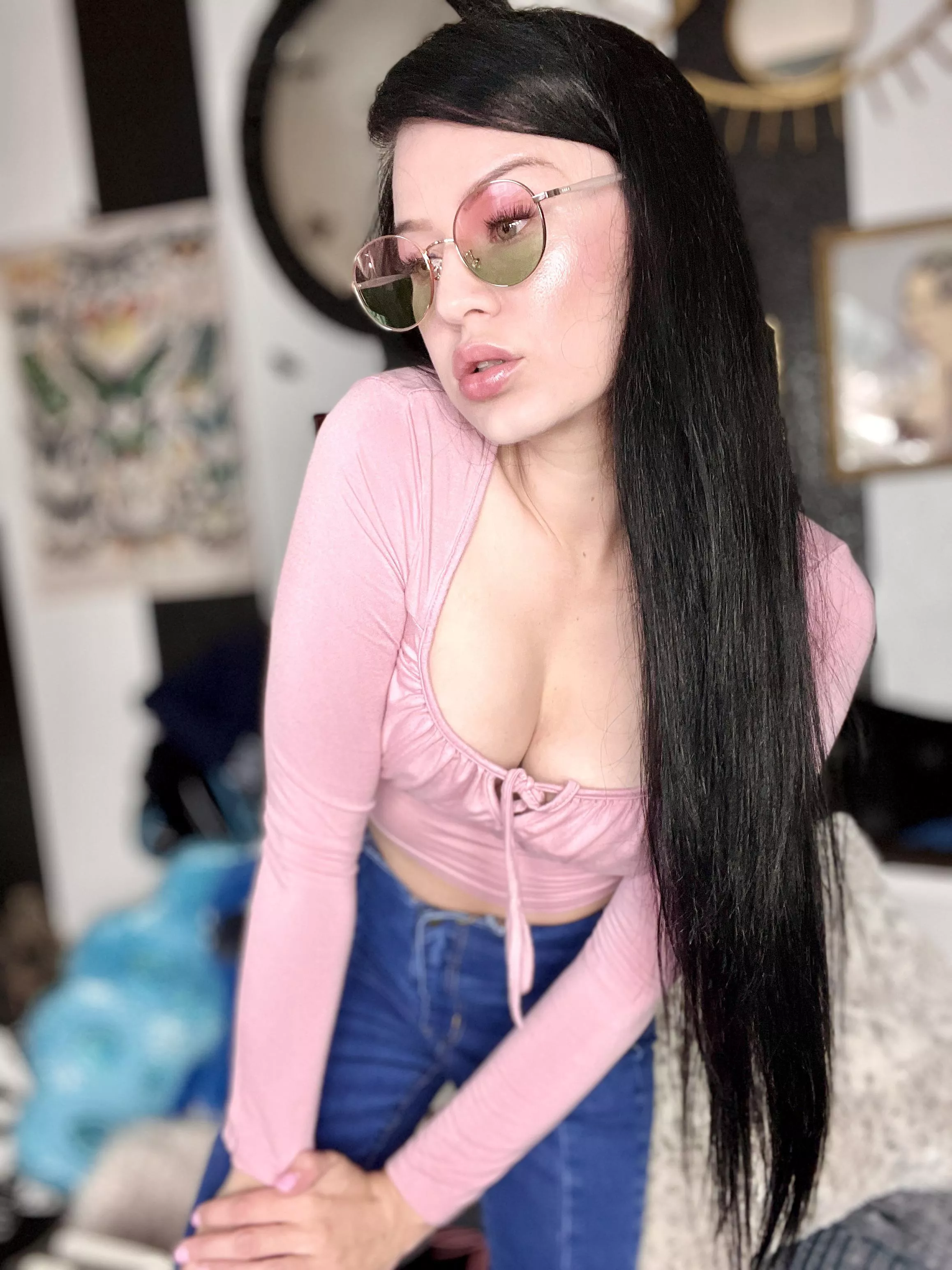 Obsessed with the watermelon inspired tint on these! 🍉