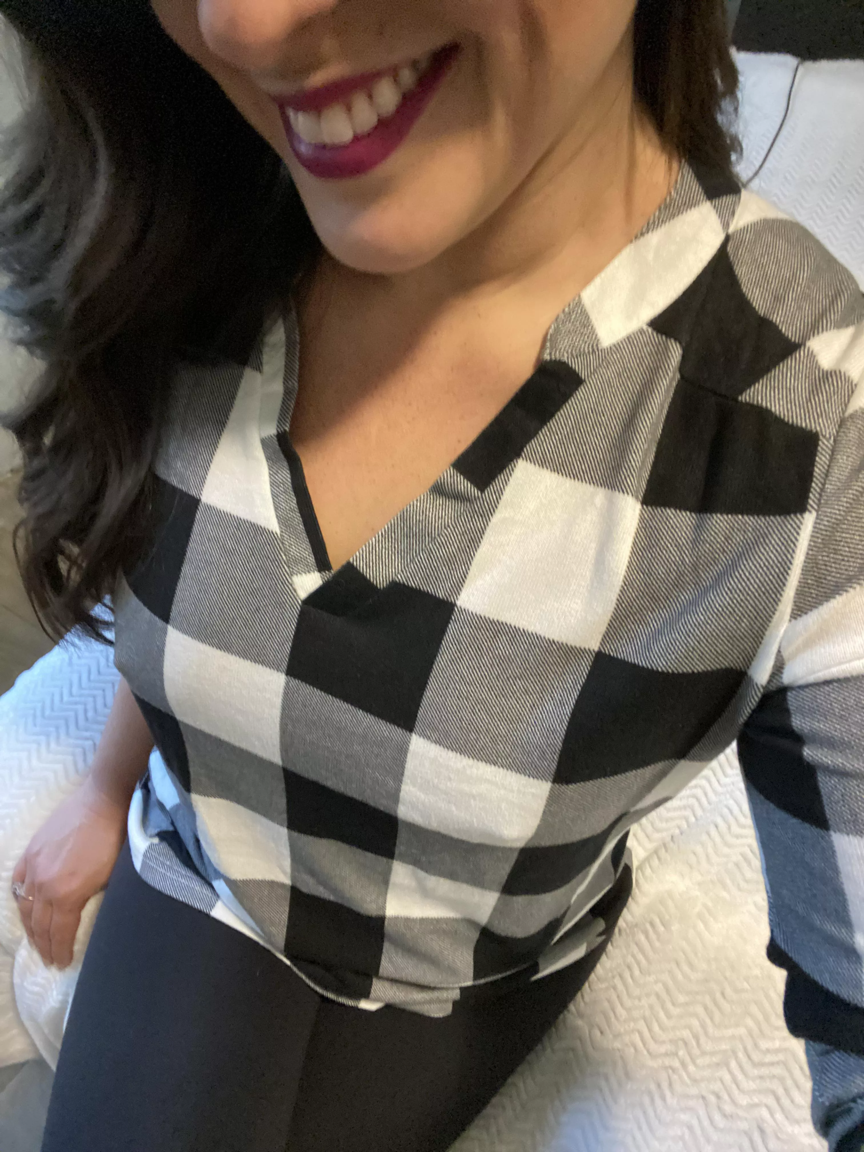 Out with my classy friends and decided not to wear a bra lol