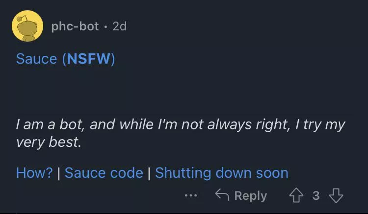 phc-bots last comment. hopefully his creator may set up a patreon