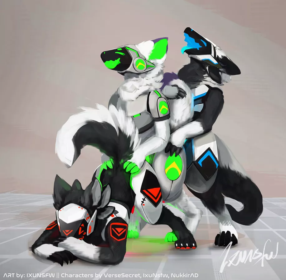 Protogen Threesome (IxuNsfw)