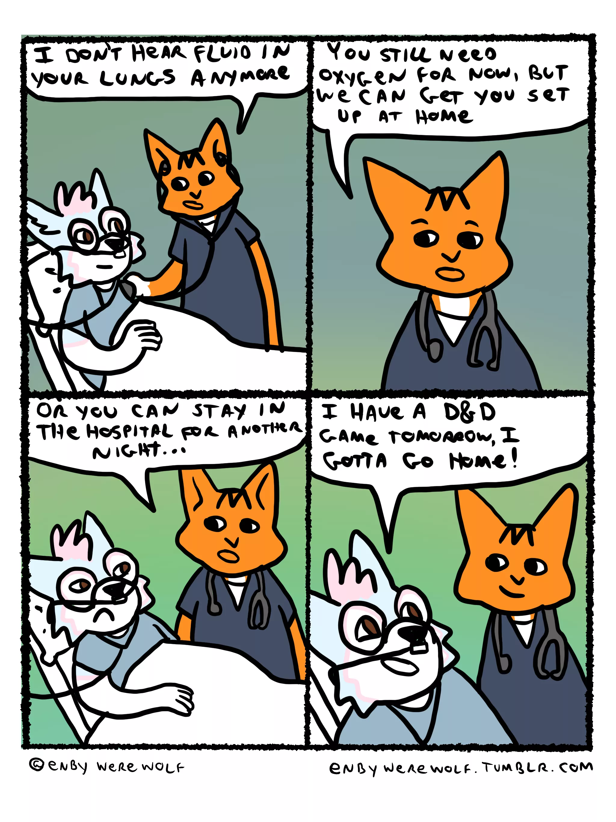 Ps: I'm off the oxygen now