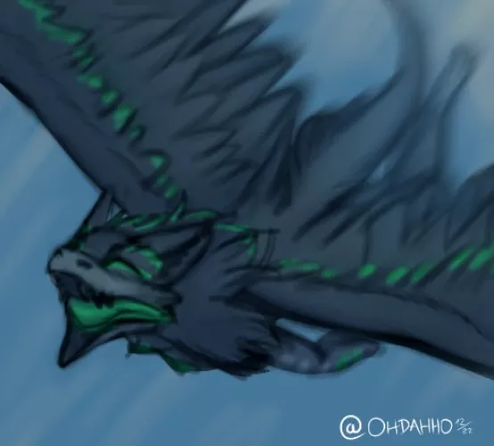 Quick practice sketch I did for a friend uwu (art by me)