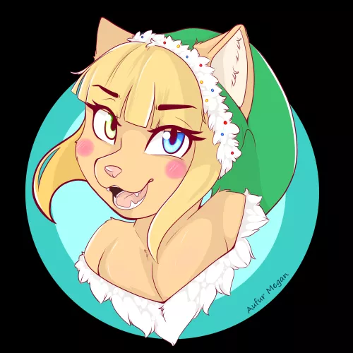 Santa's little helper (art by me)