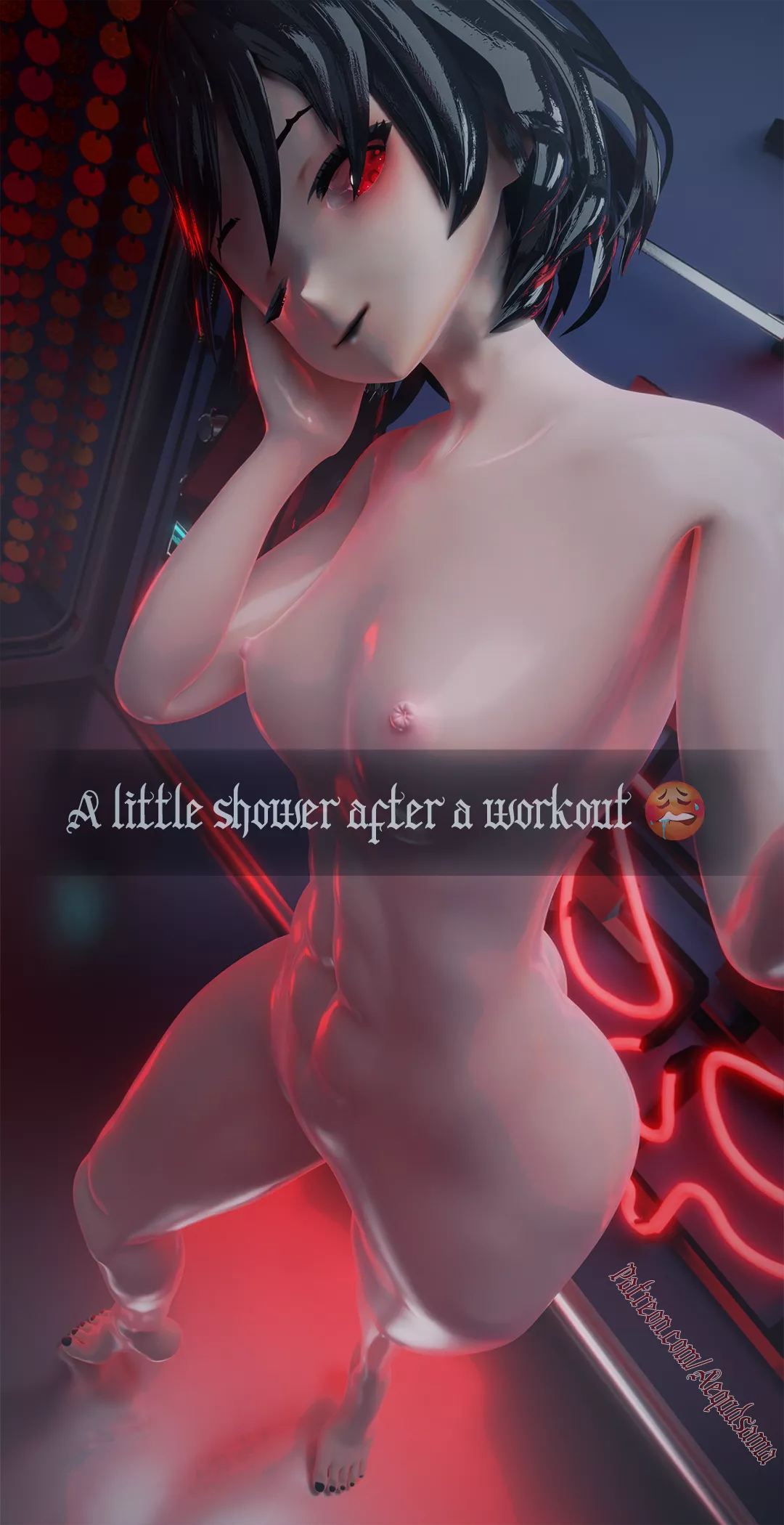 Secre nude selfie for you [Black Clover] (Aequd)