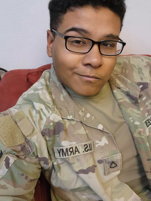 Serving with a smile! Hope your weekend is going well!