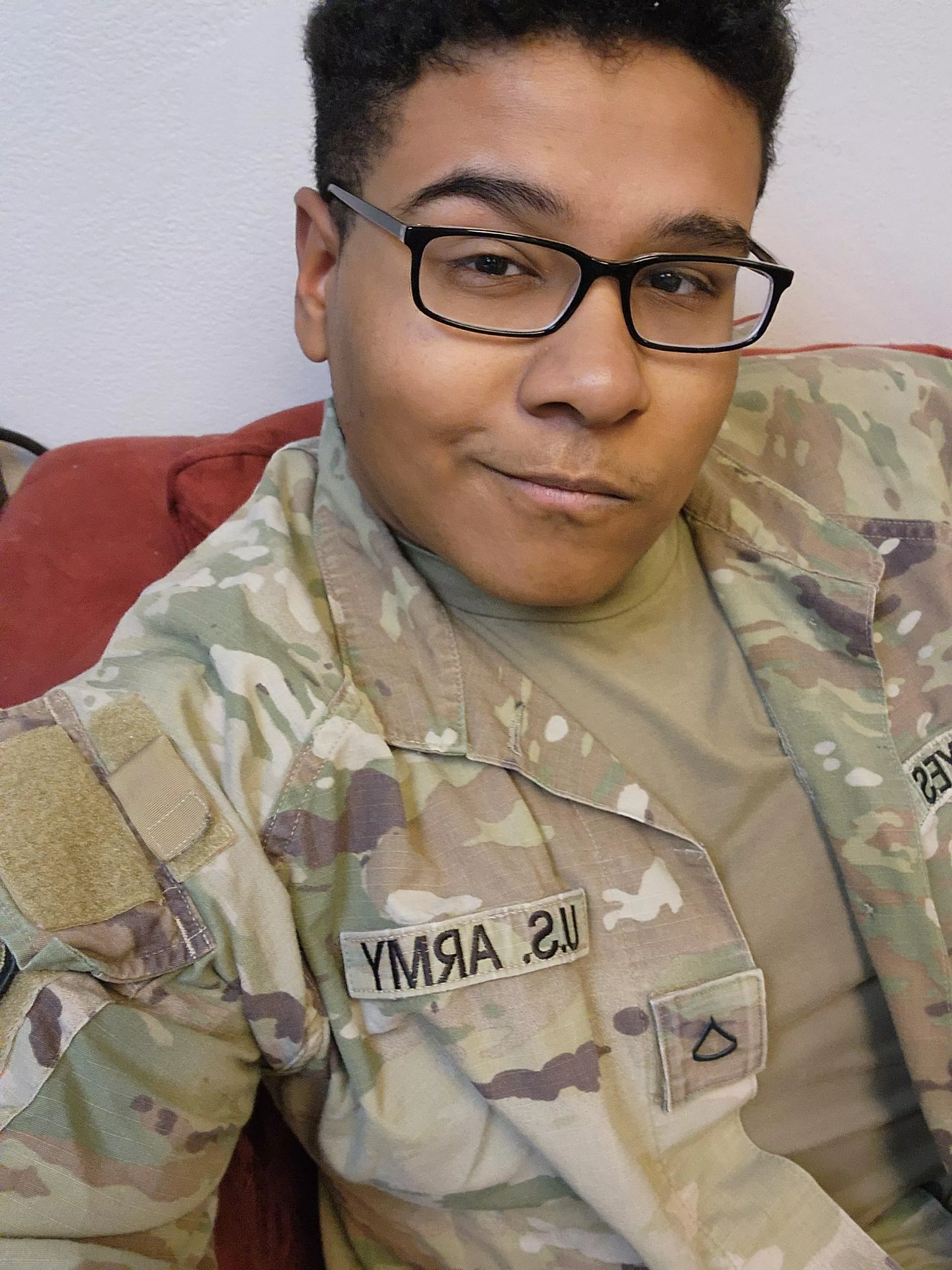 Serving with a smile! Hope your weekend is going well!