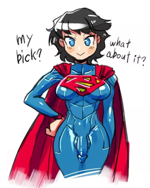 She’s definitely “super”