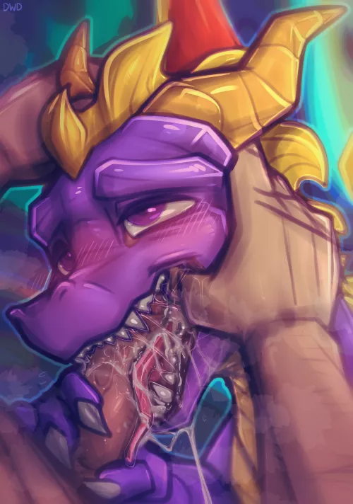 Spyro loving that cock (Dimwitdog)