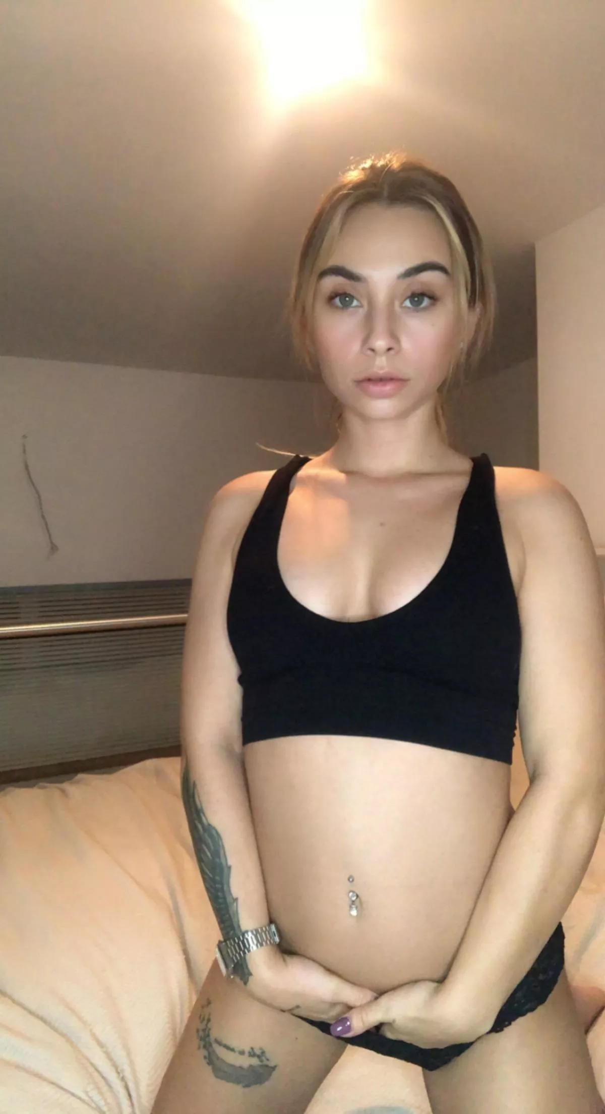 Still cute without my makeup on?