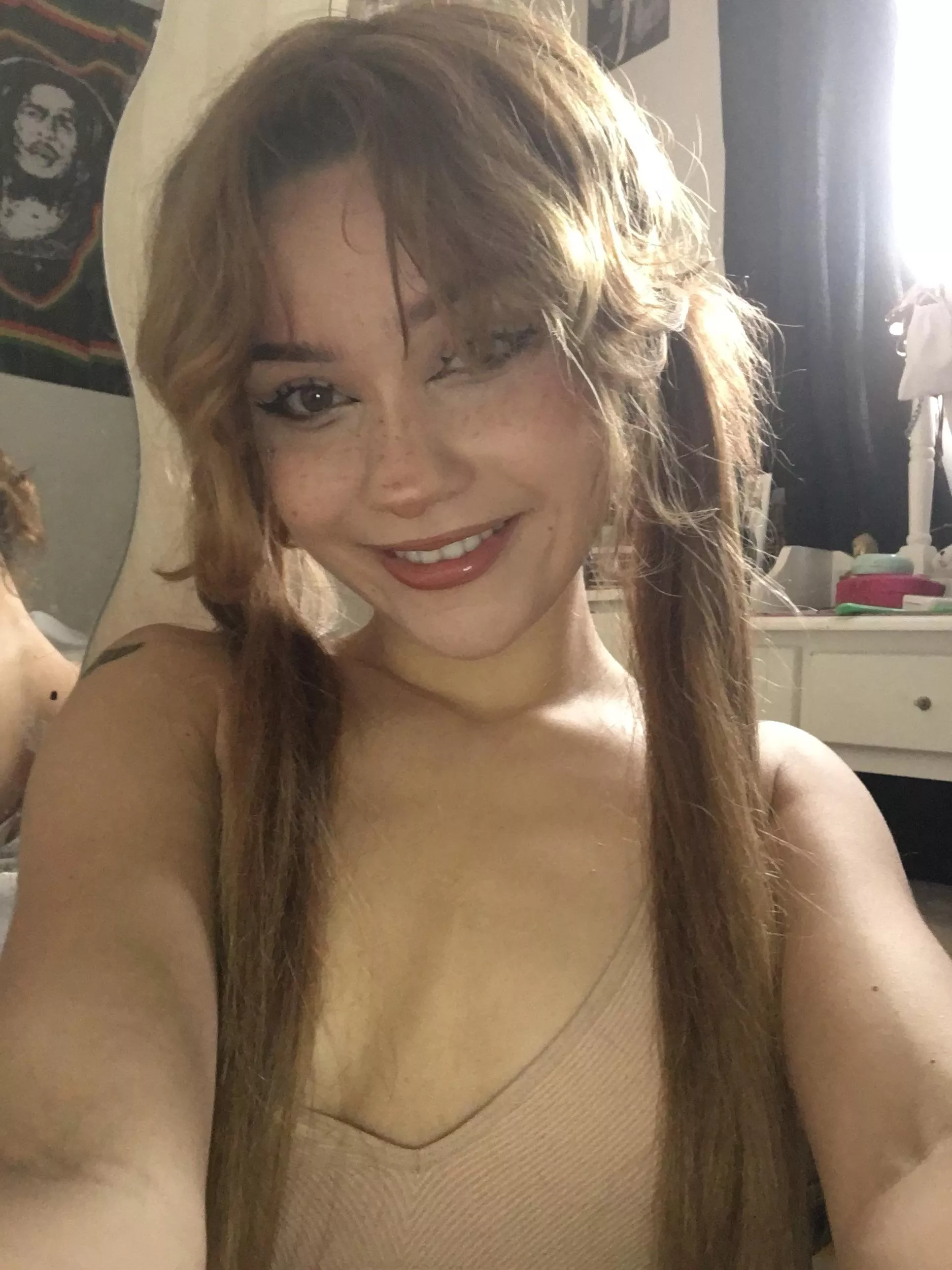 Still wearing my training bra 😭