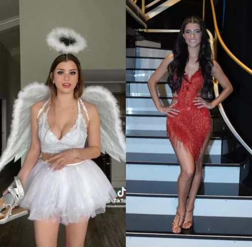 Super horny for Charli Damelio and Brooke Monk and could really use some help from a bud for them