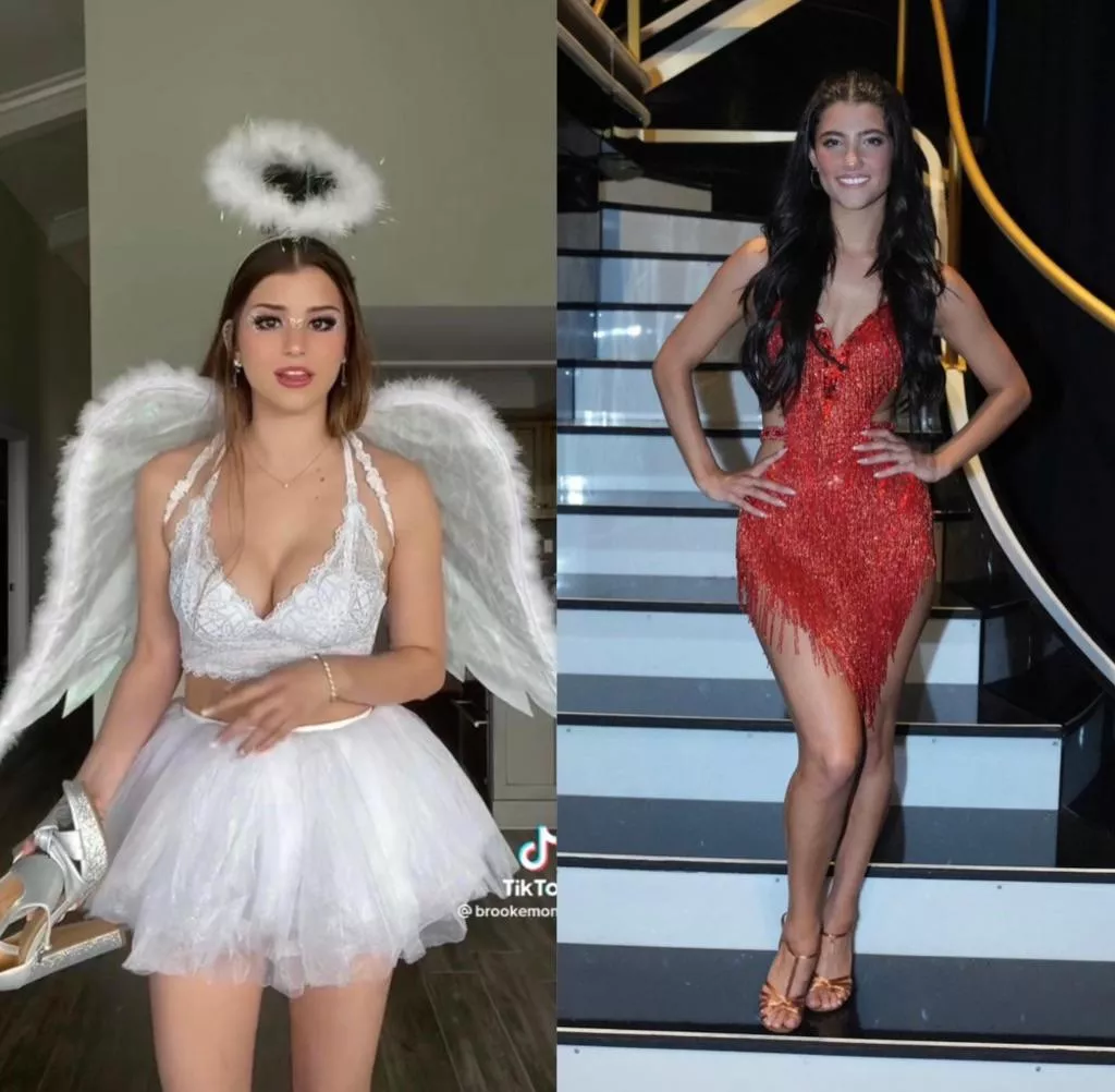 Super horny for Charli Damelio and Brooke Monk and could really use some help from a bud for them