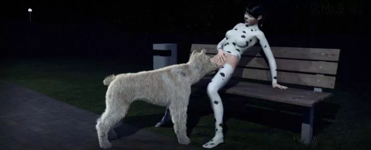 “Teasing strays at a public park is always fun.. (C-Mx & o2x)”