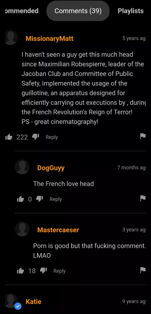 The french loved head