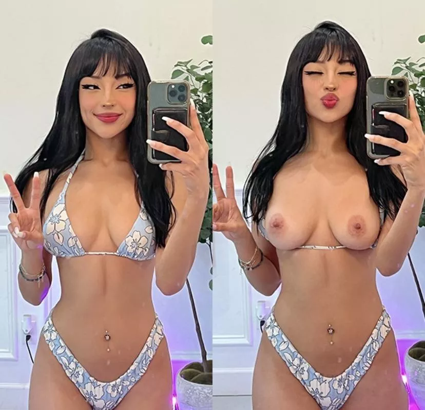 This bikini is cute and all, but I kinda prefer it off