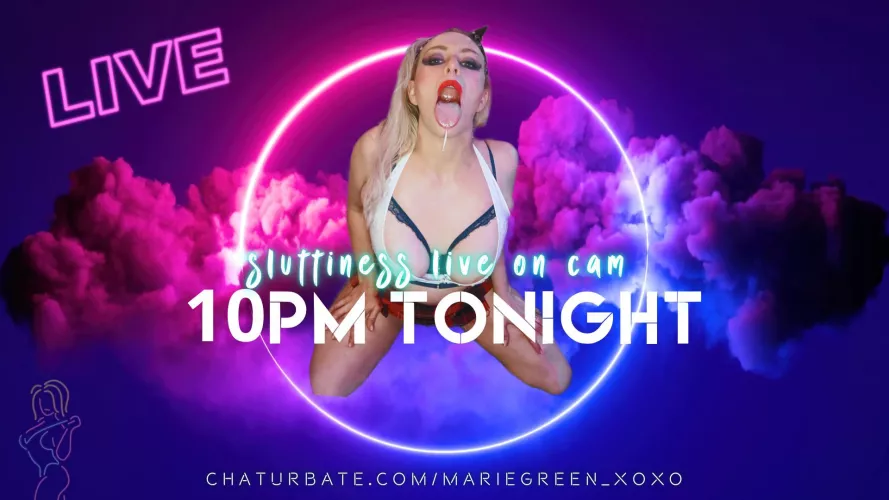 Tonight, 10pm. My holes are gonna be there. My toys are gonna be there. Shots are gonna be there. Are you??