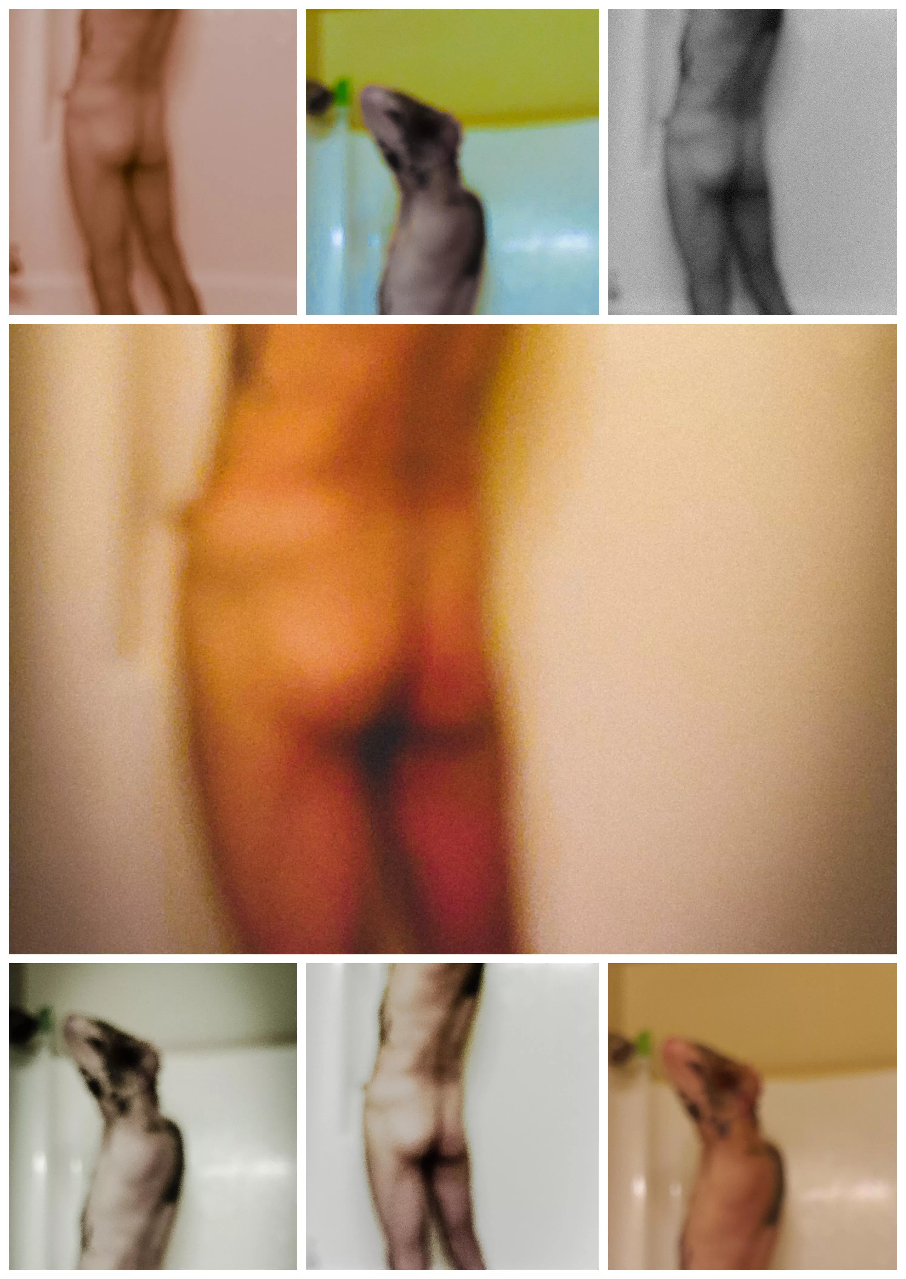 Trying on different moods for the day.