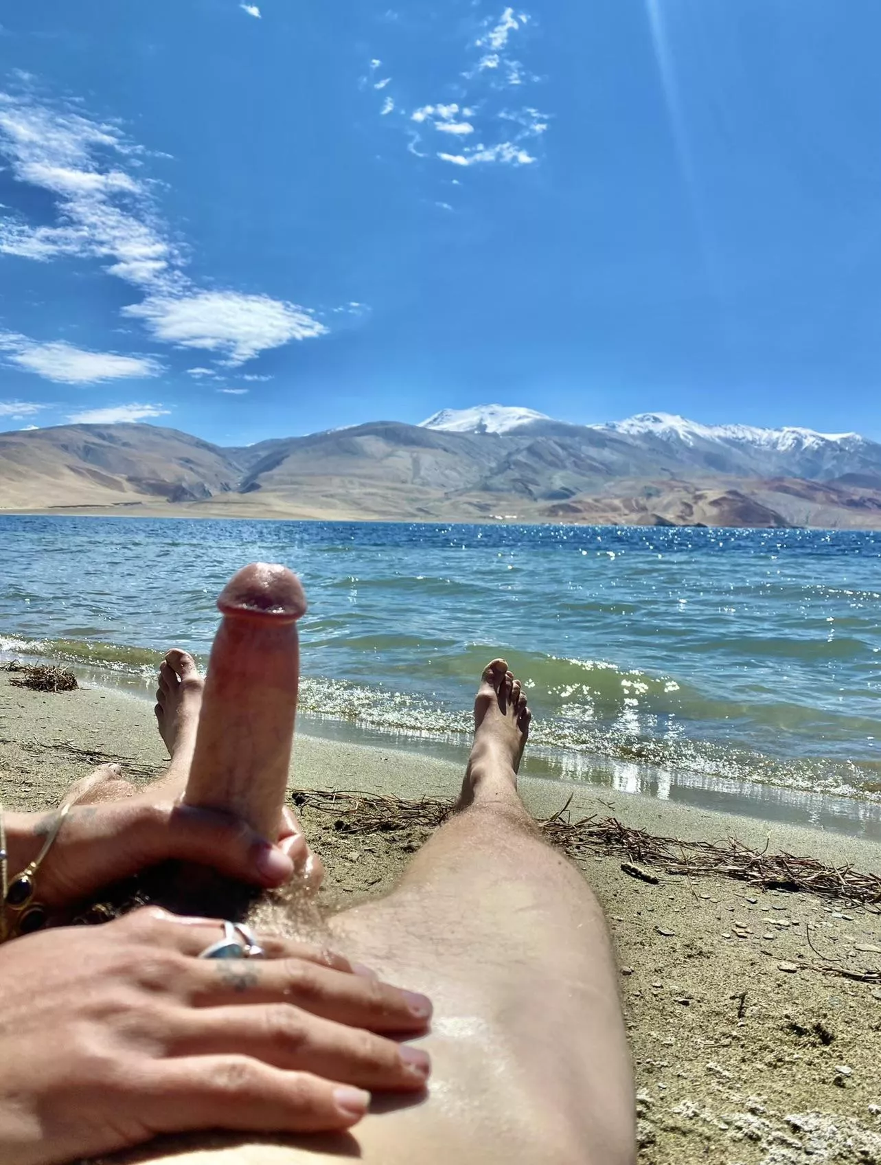 Typical beach activities 🥰