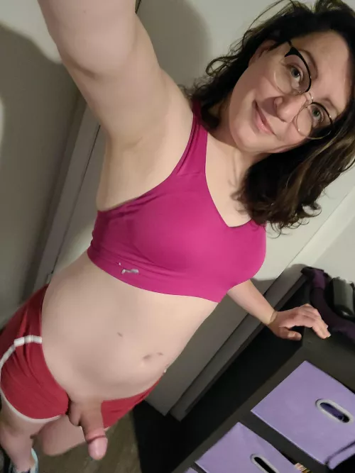 Wanna cum workout with me?