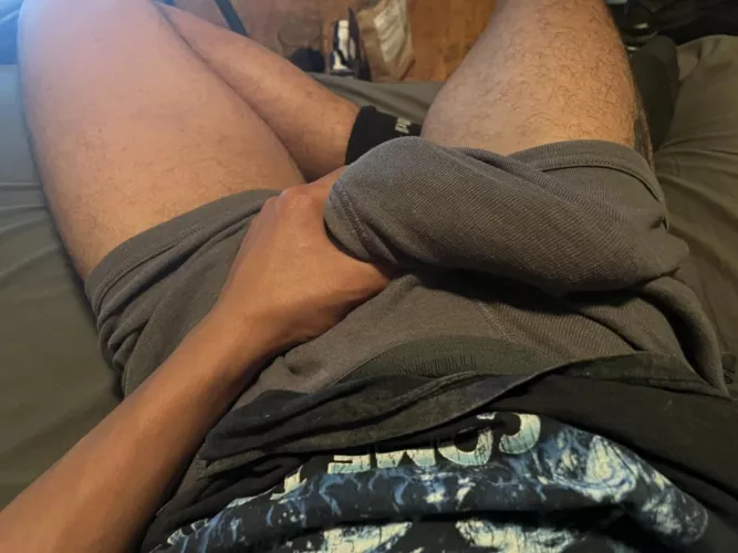 What do you think I’m packing based on this bulge?