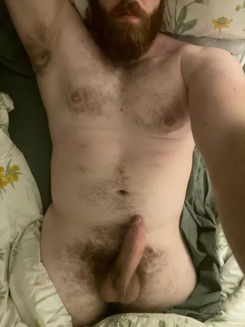 29, 6’5”, bi. I love pleasing others. Can I please you with my thick cock, thick beard, or fat ass?