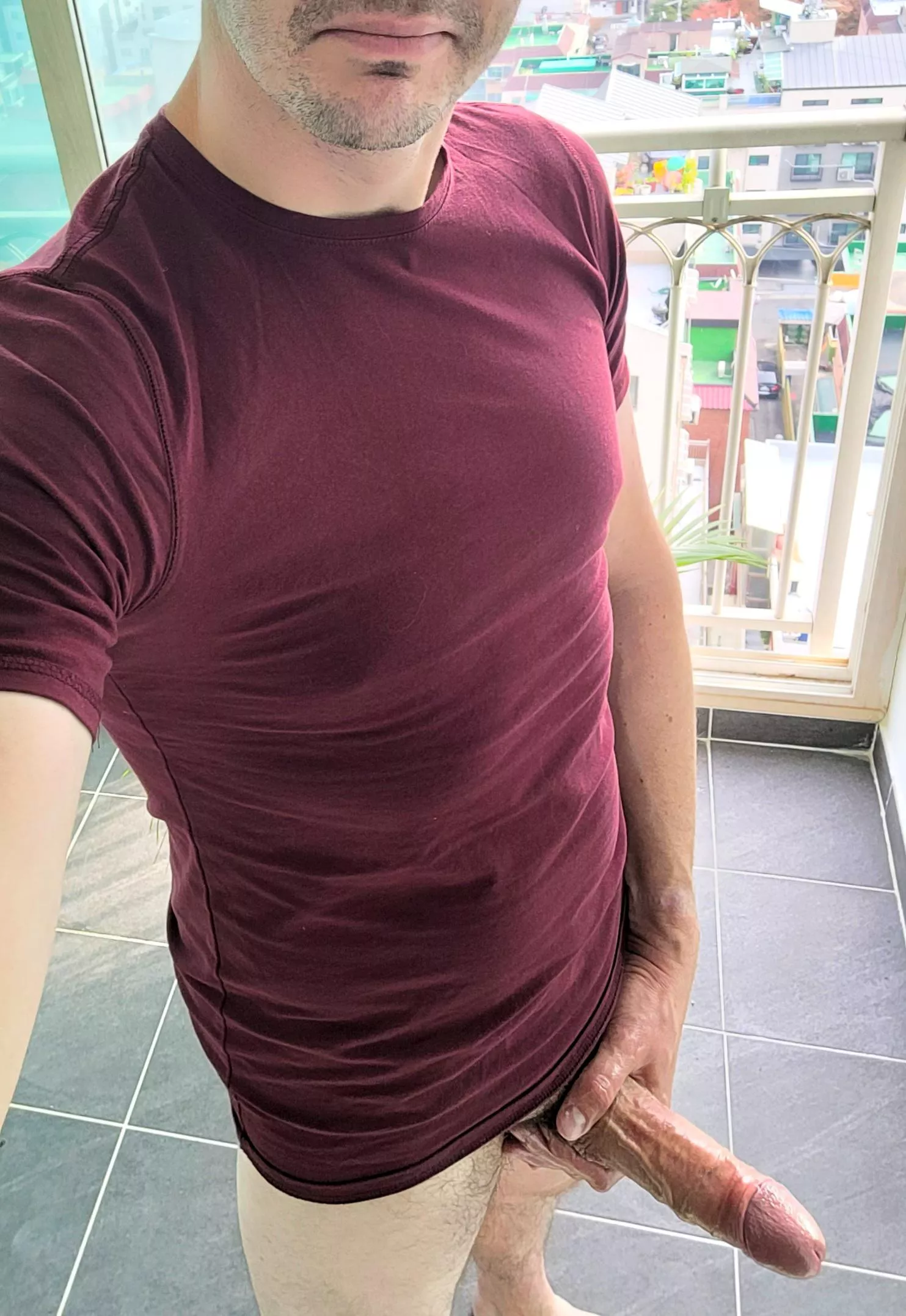 [40] Wanna help me give the neighbors a show?