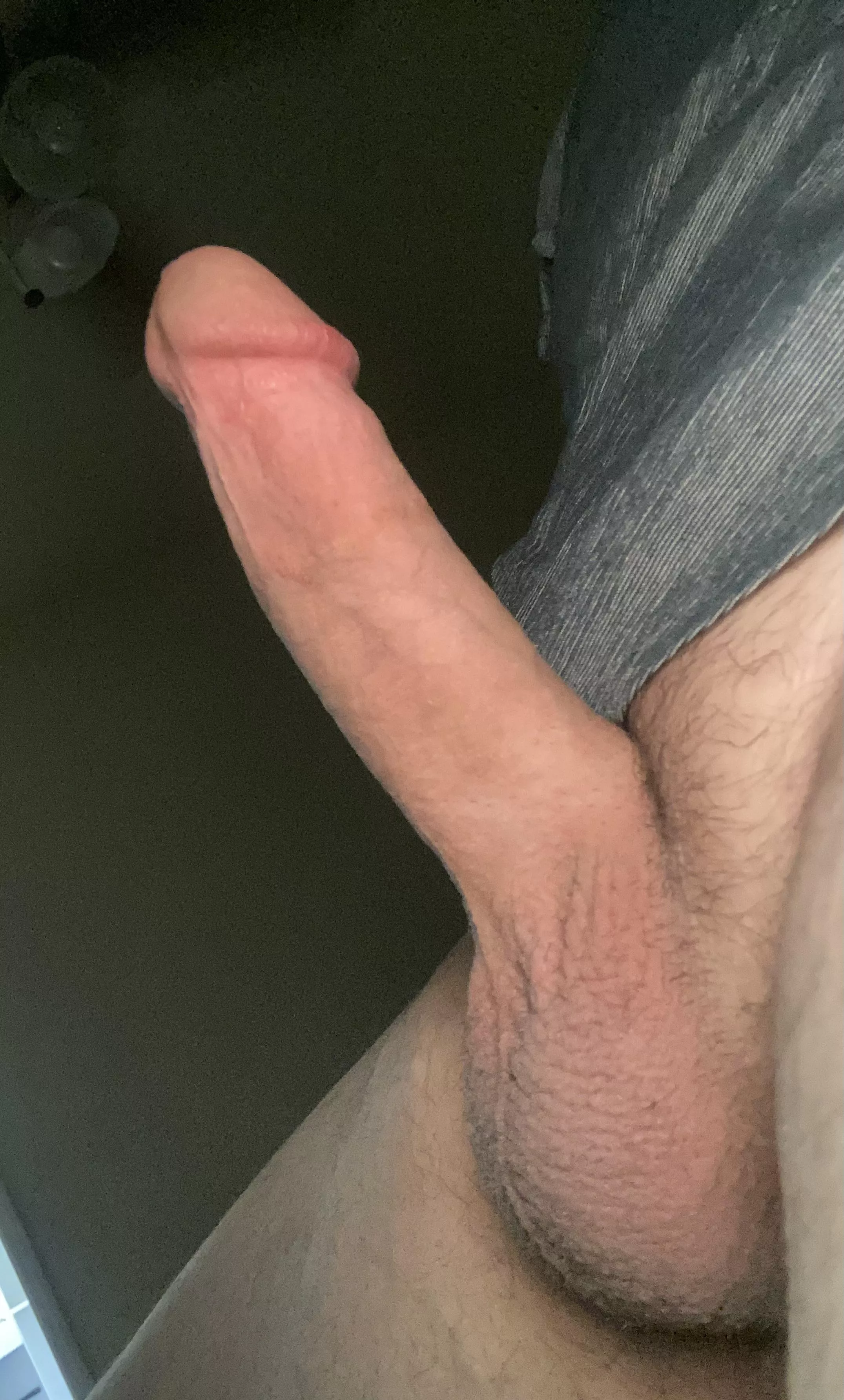 6.75” long and 5” girth