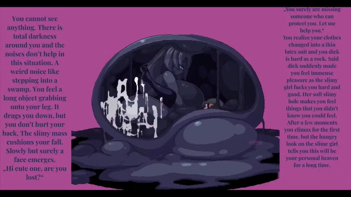 A dark heaven [femdom] [Slime girl]